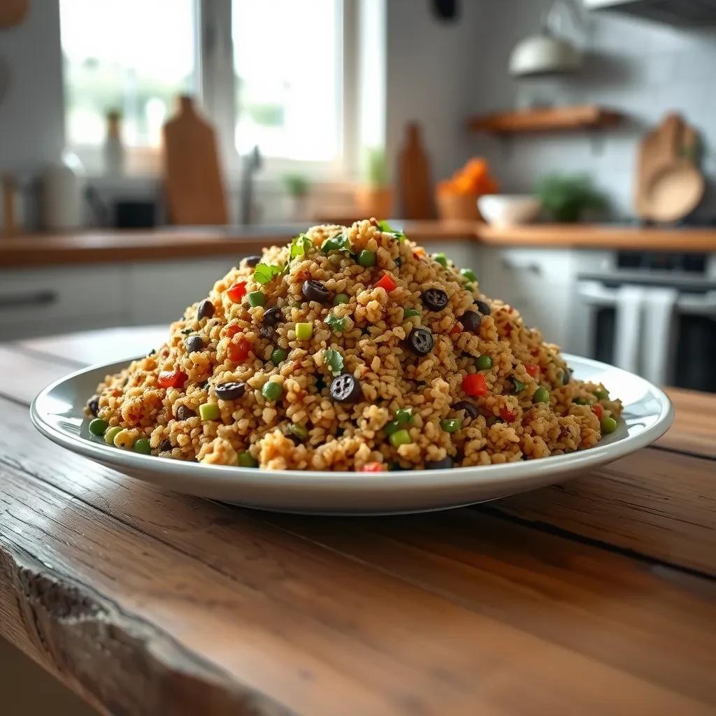 Quinoa Fried Rice Bowl recipe