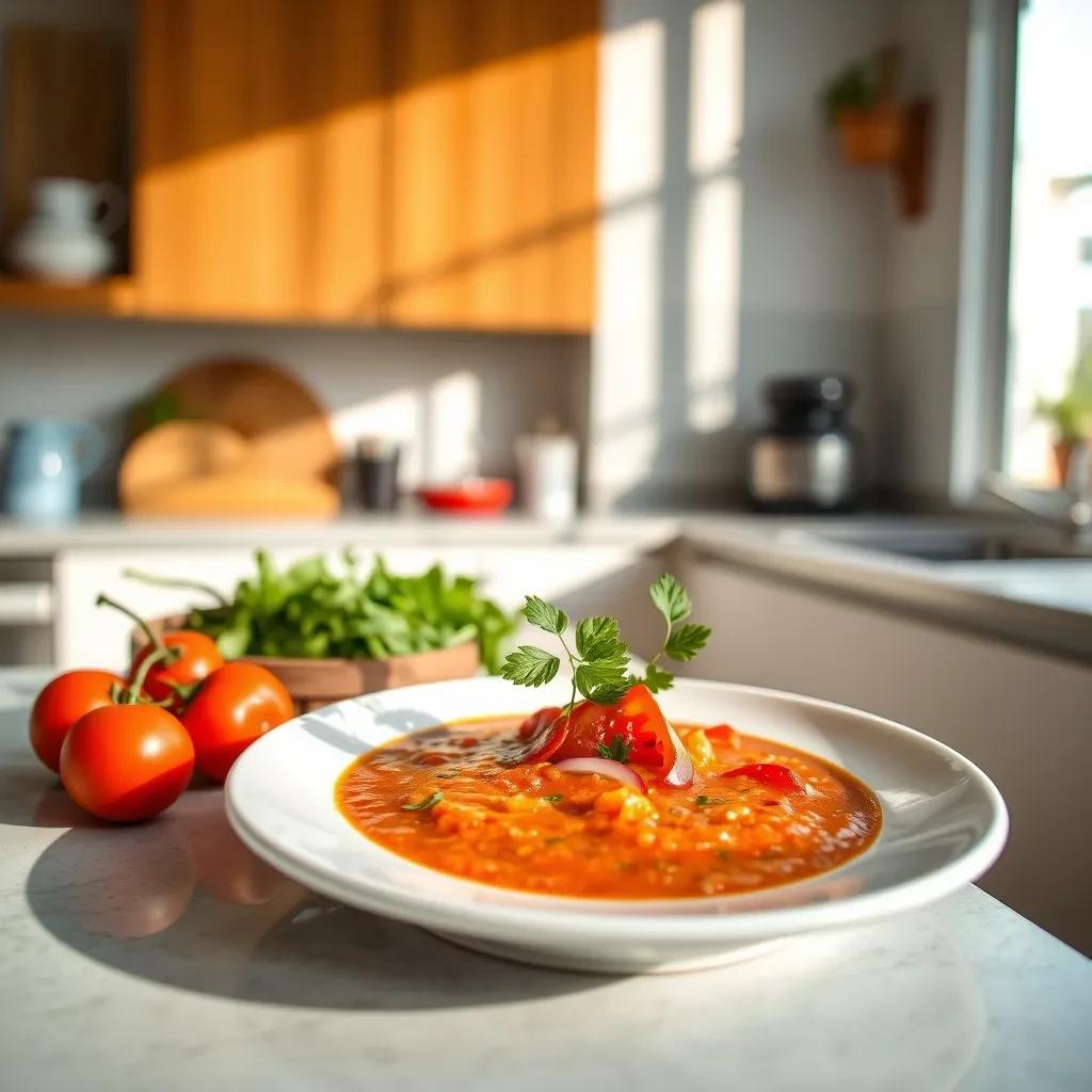 Refreshing Gazpacho recipe