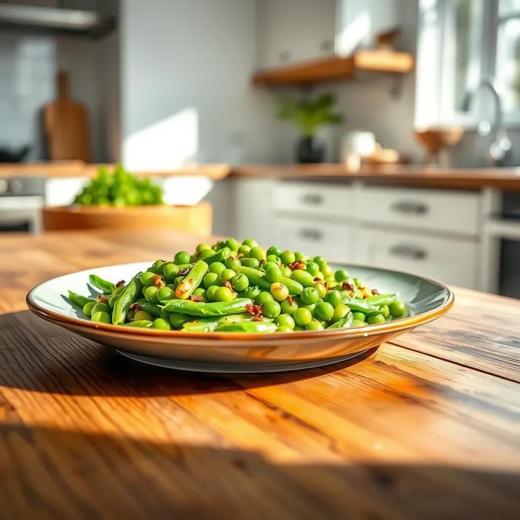 Sautéed Italian Peas recipe