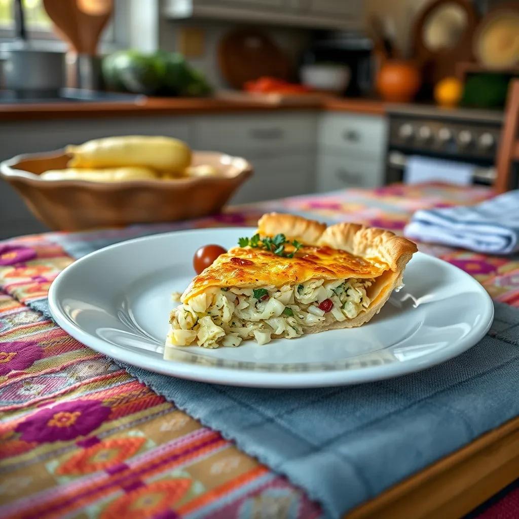 Savory Artichoke Pie recipe