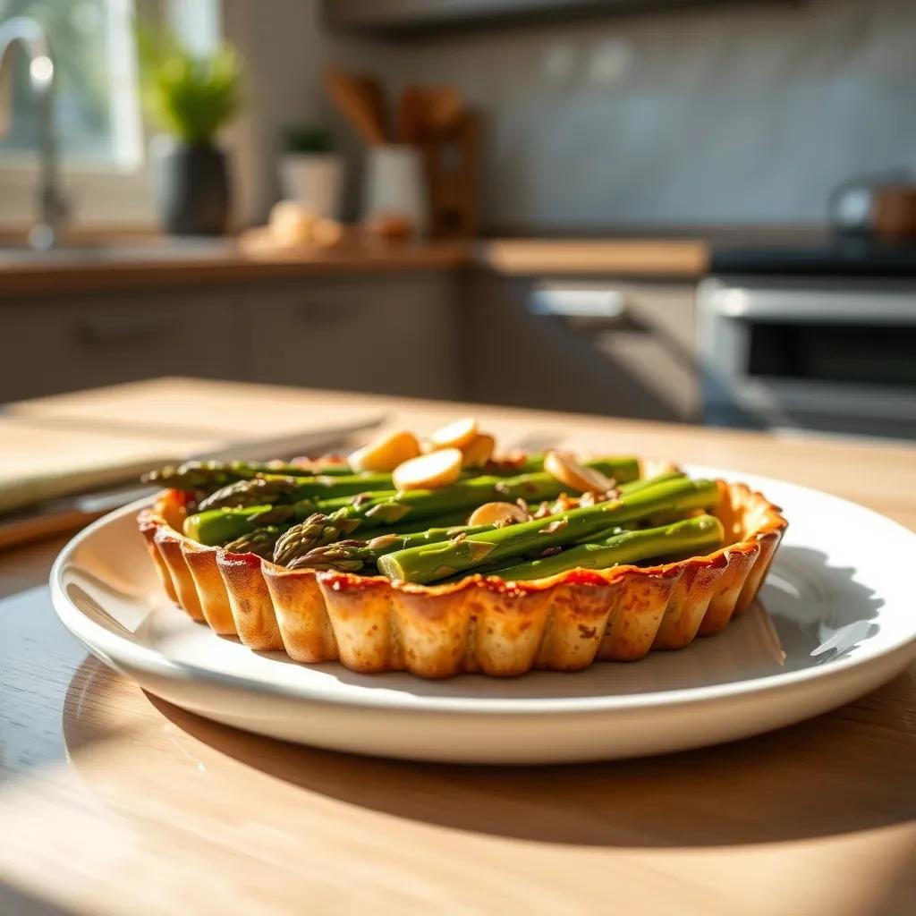 Savory Asparagus Tart recipe