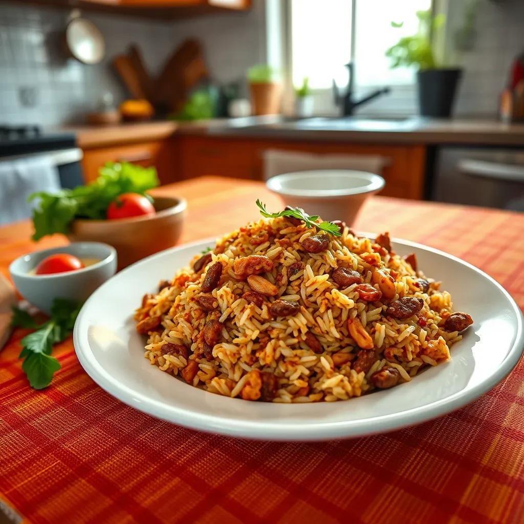 Savory Dirty Rice recipe