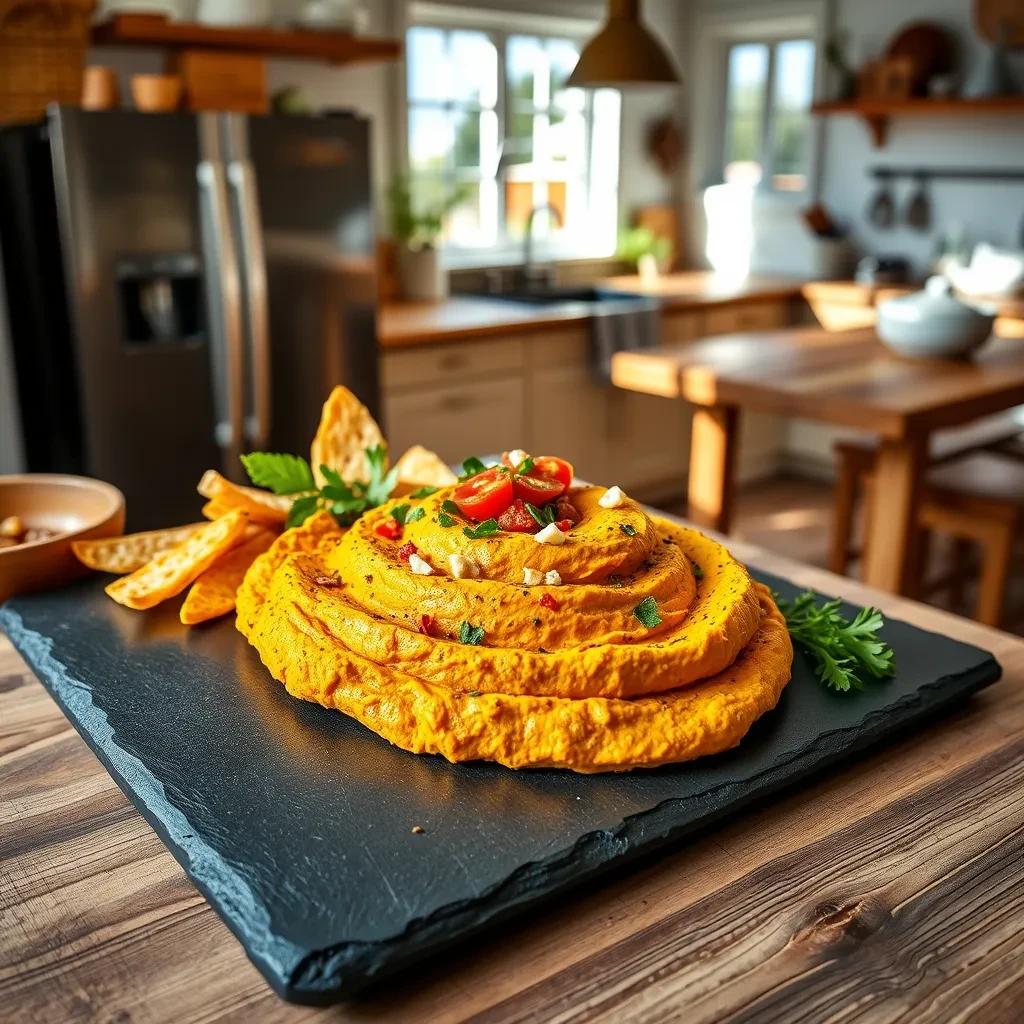 Pumpkin Hummus Delight recipe