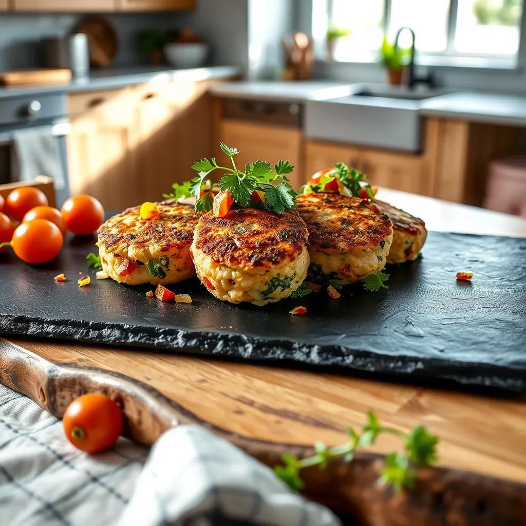 Savory Salmon Cakes recipe