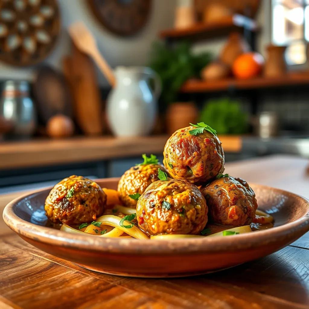 Savory Veggie Balls recipe