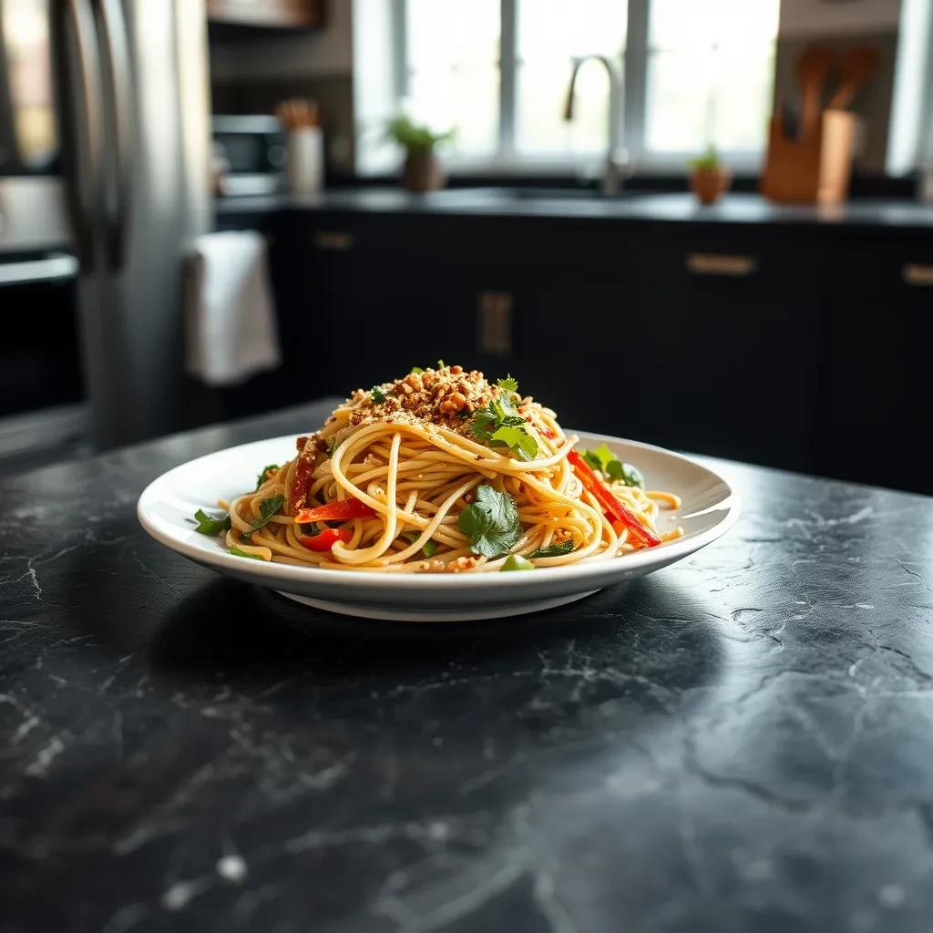 Sesame Noodle Salad Bowl recipe