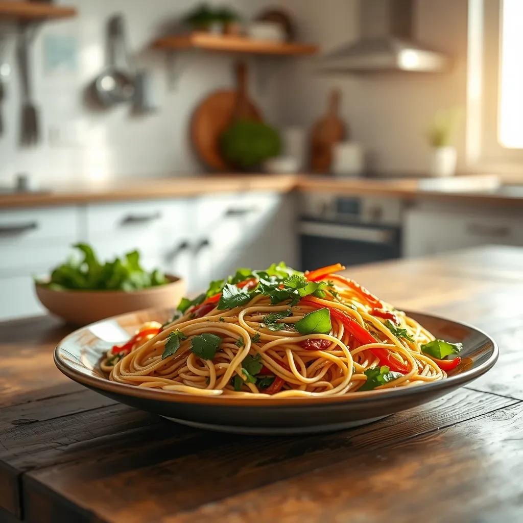 Shanghai Noodle Salad Bowl recipe