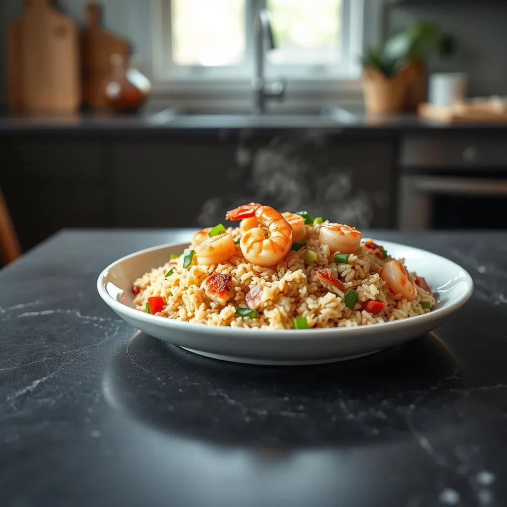 Shrimp Fried Rice Bowl recipe