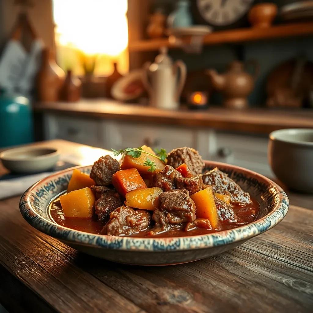 Tender Slow Cooker Beef Stew recipe