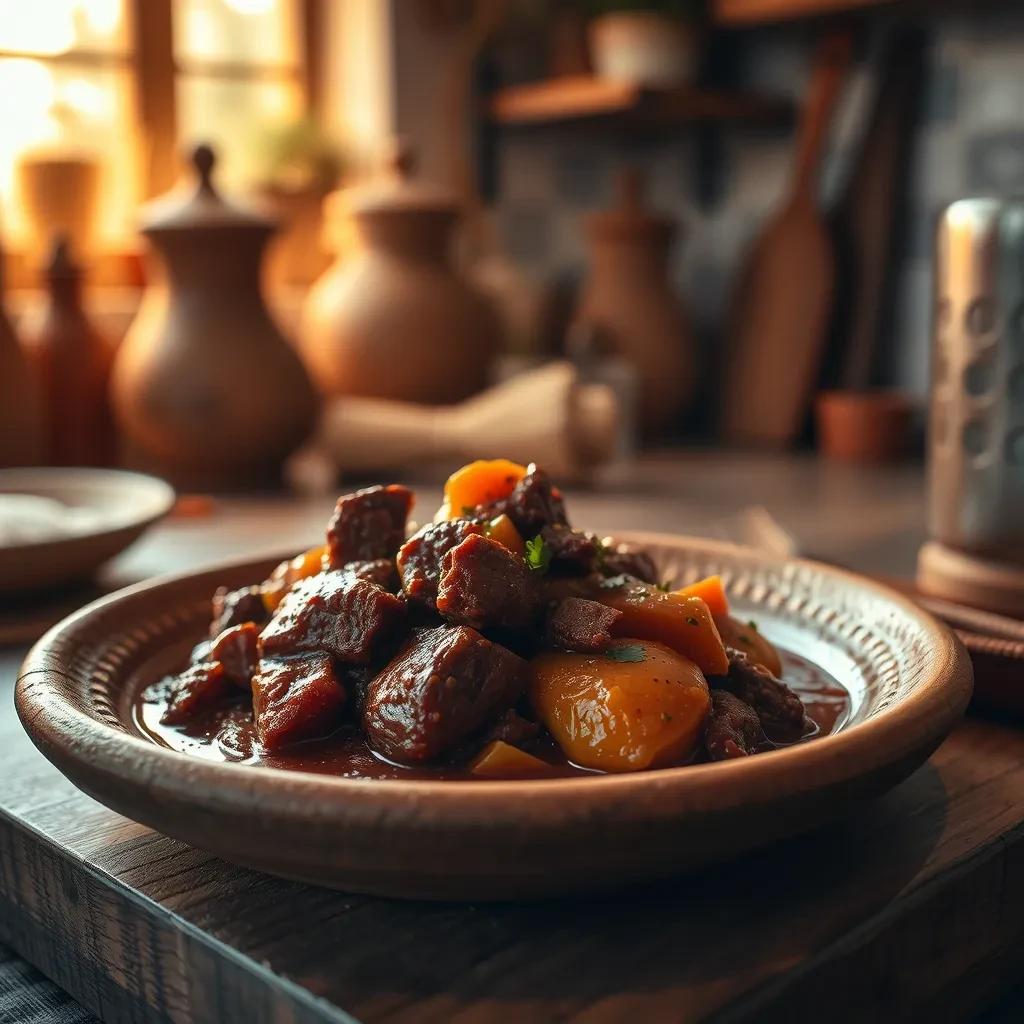 Tender Slow Cooker Beef Stew recipe