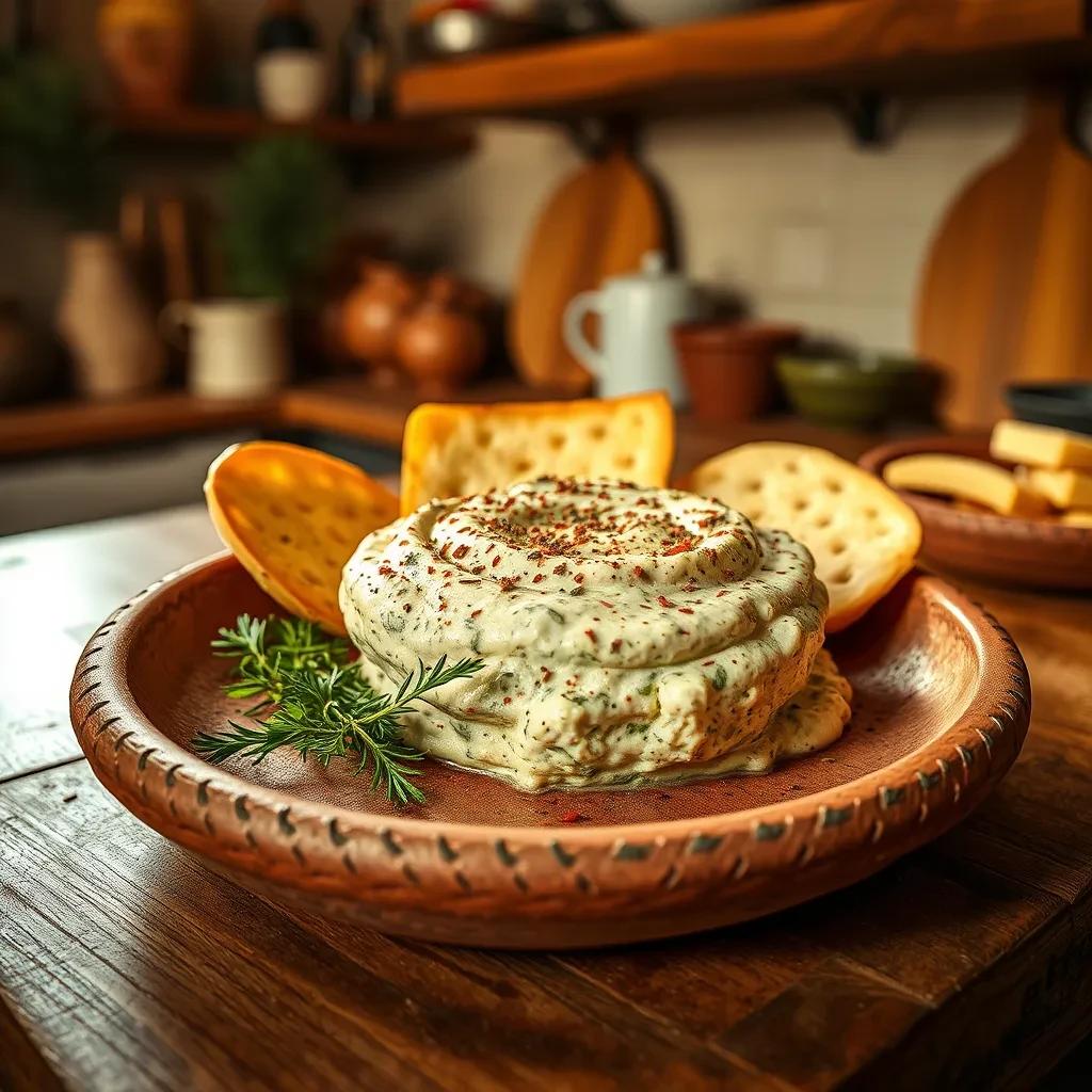 Spicy Herbed Dip recipe