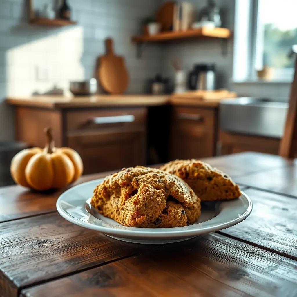 Spicy Pumpkin Scones Delight recipe