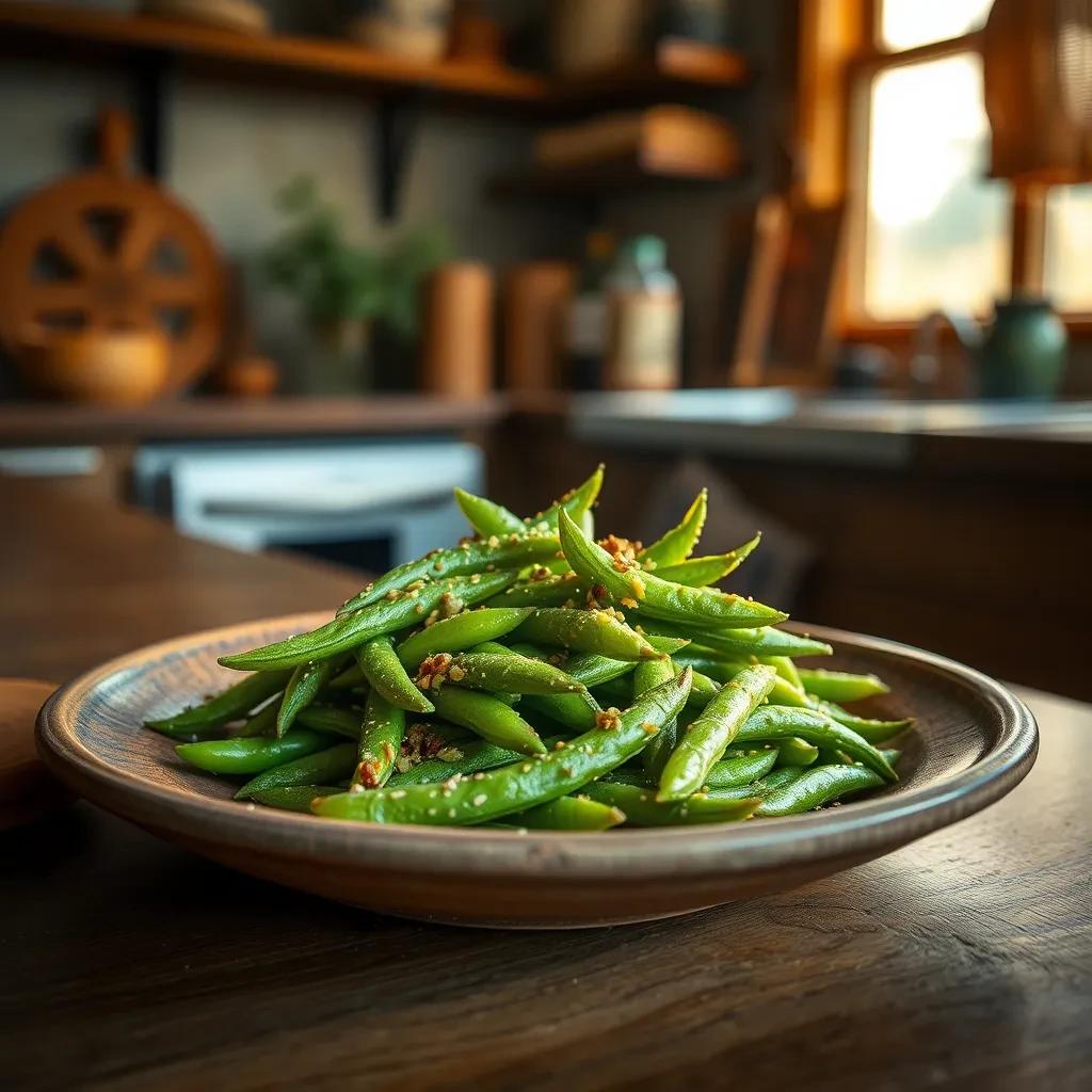 Spicy Sesame Edamame recipe