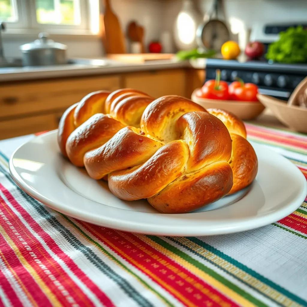 Sweet Braided Loaf recipe