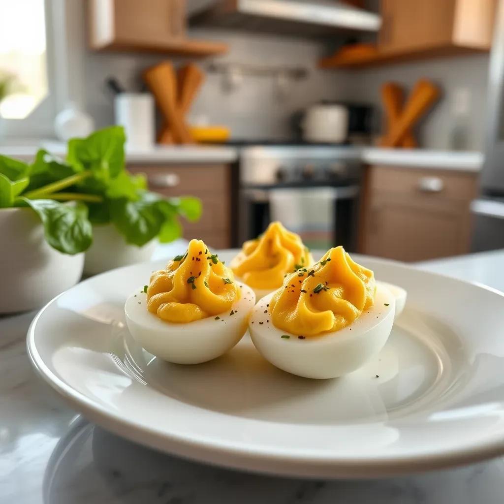 Sweet Deviled Egg Bites recipe