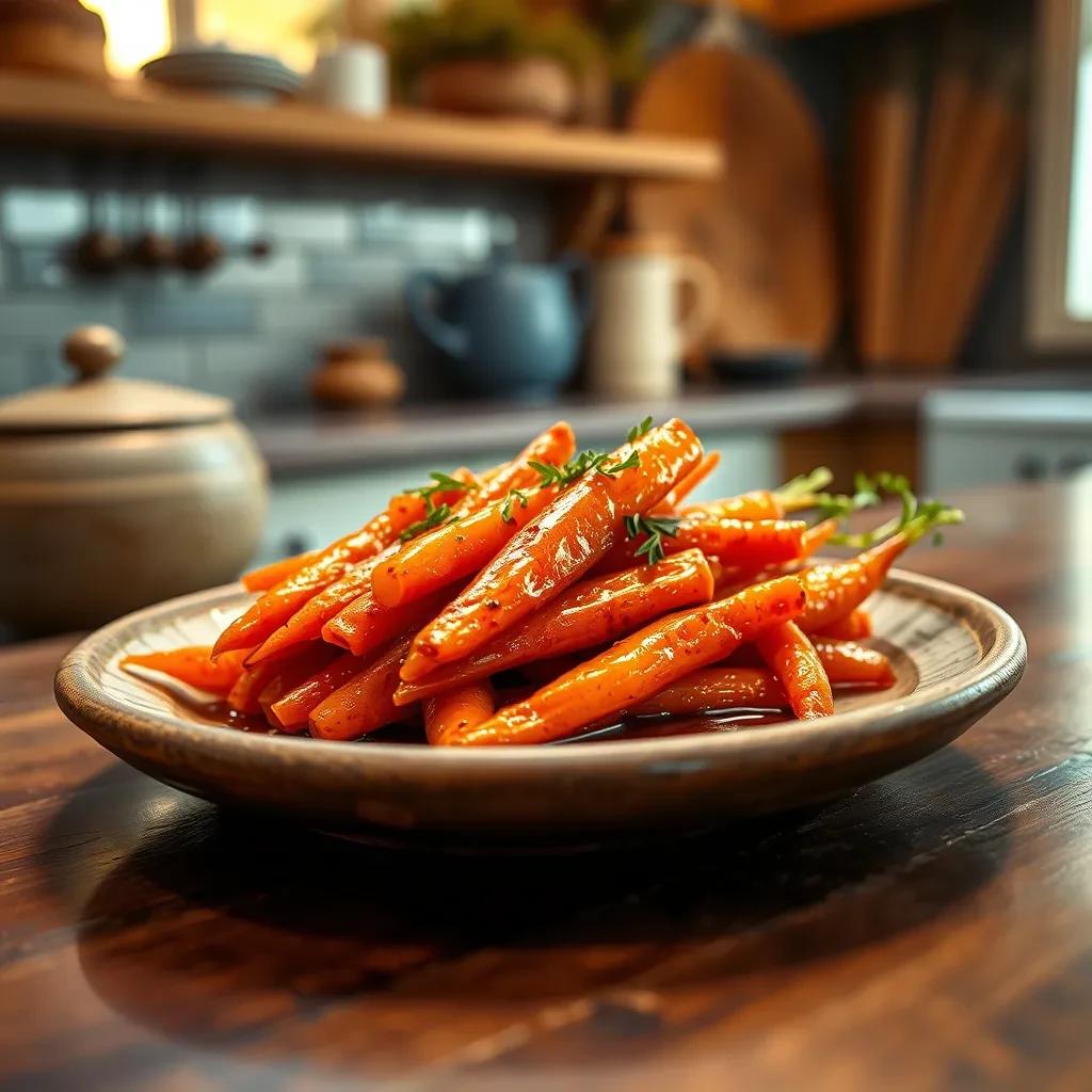 Sweet Glazed Carrots recipe