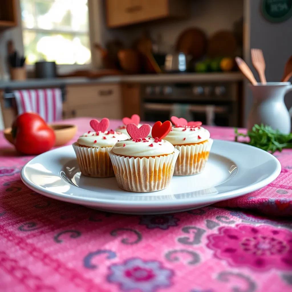 Sweetheart Cupcake Delights recipe