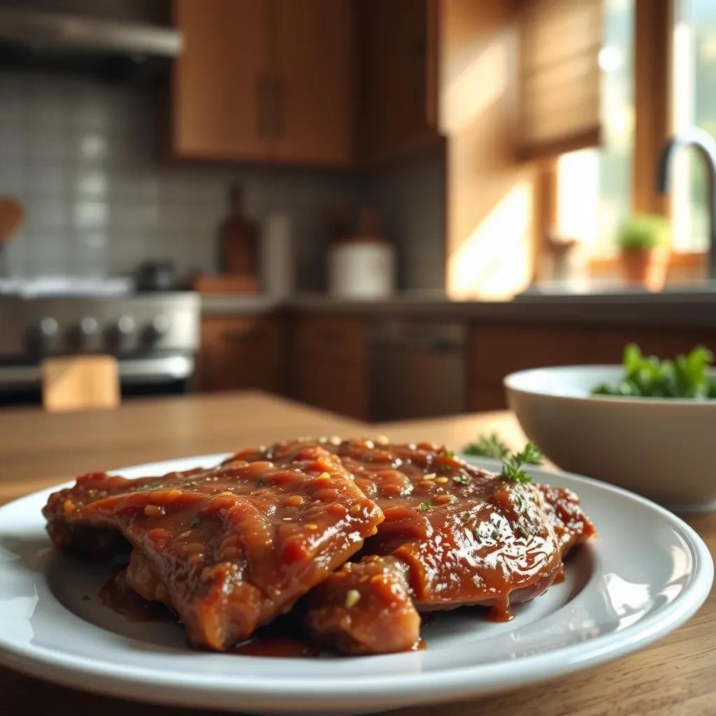 Texas Style Pork Ribs recipe