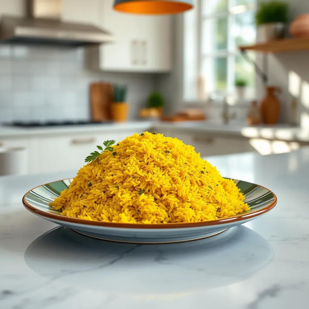 Turmeric Yellow Rice recipe