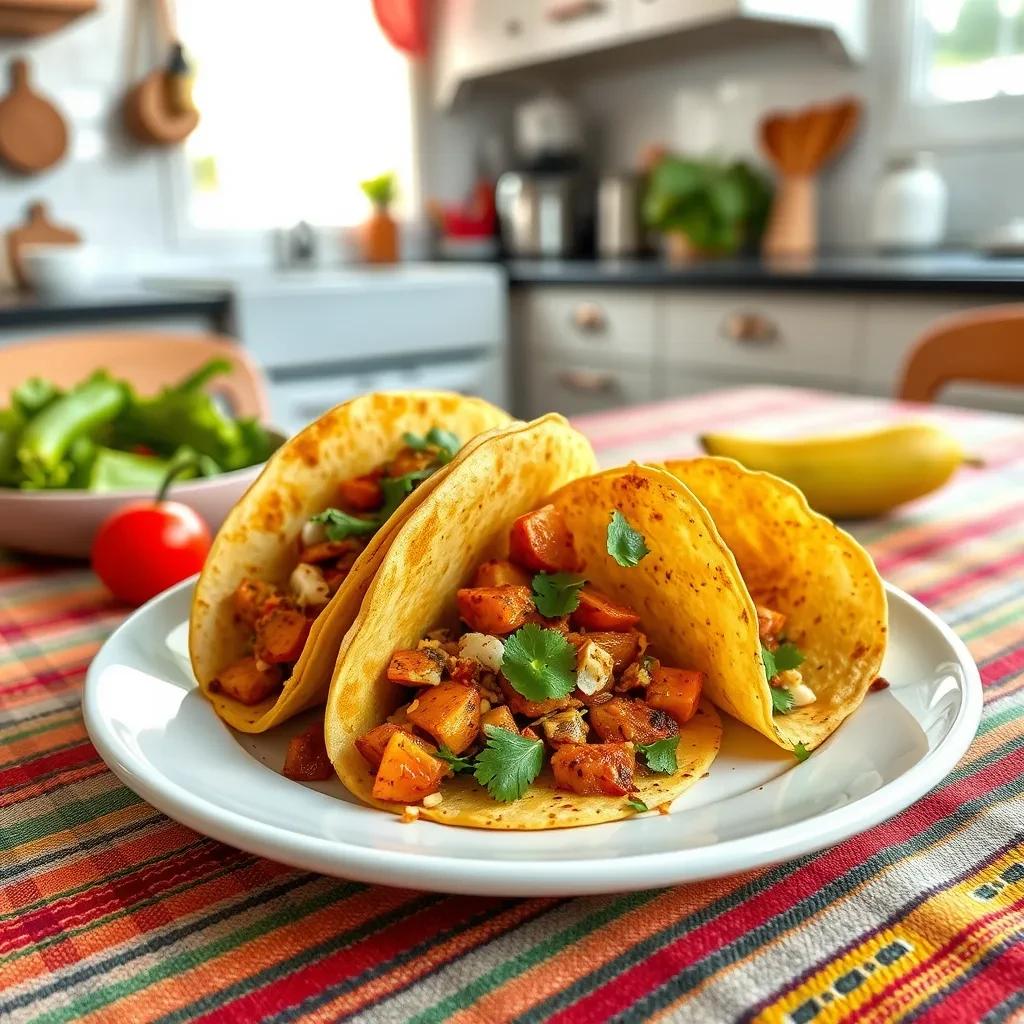 Vegan Potato Tacos Delight recipe