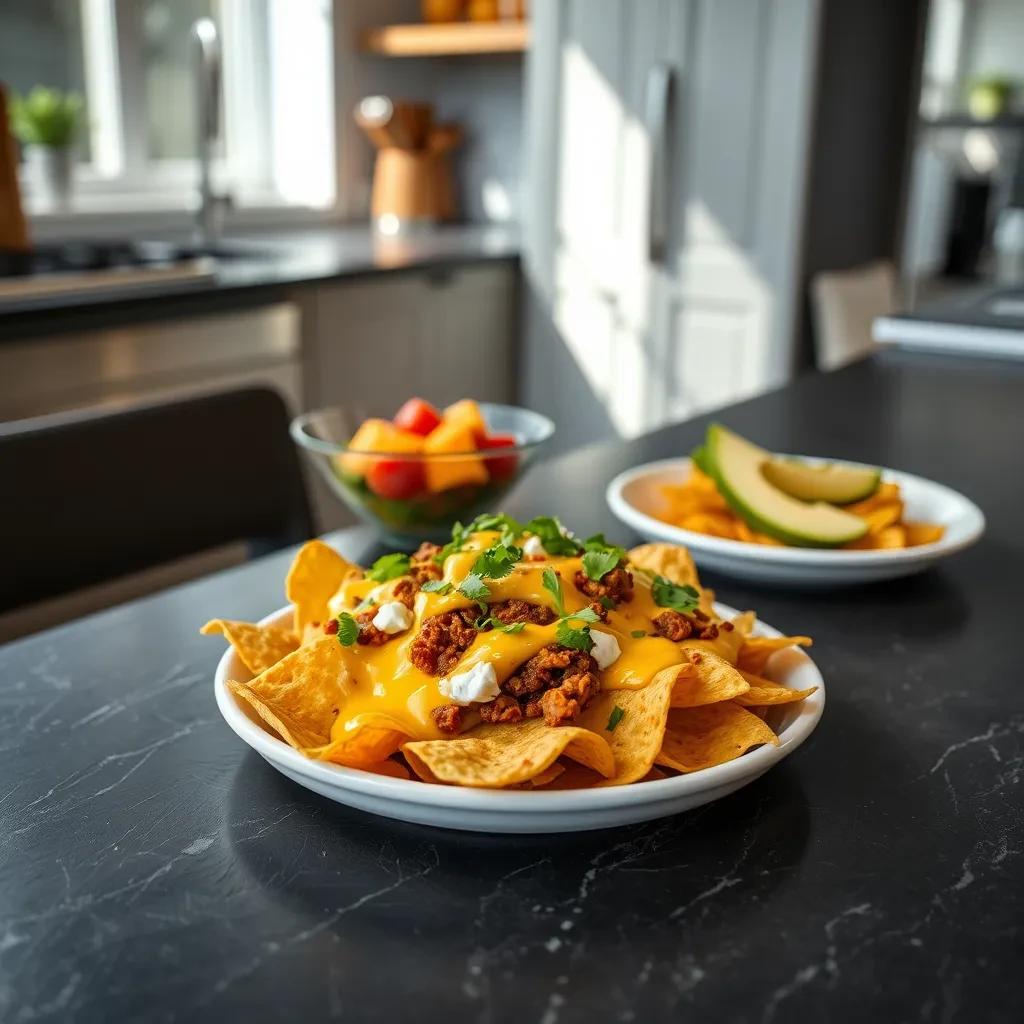 Vegan Queso Nachos Delight recipe