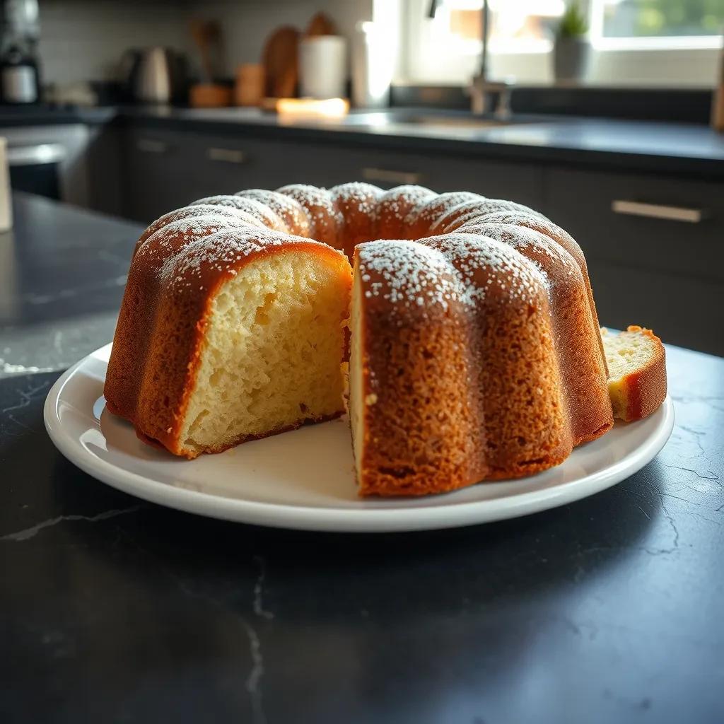 White Wine Pound Cake Delight recipe