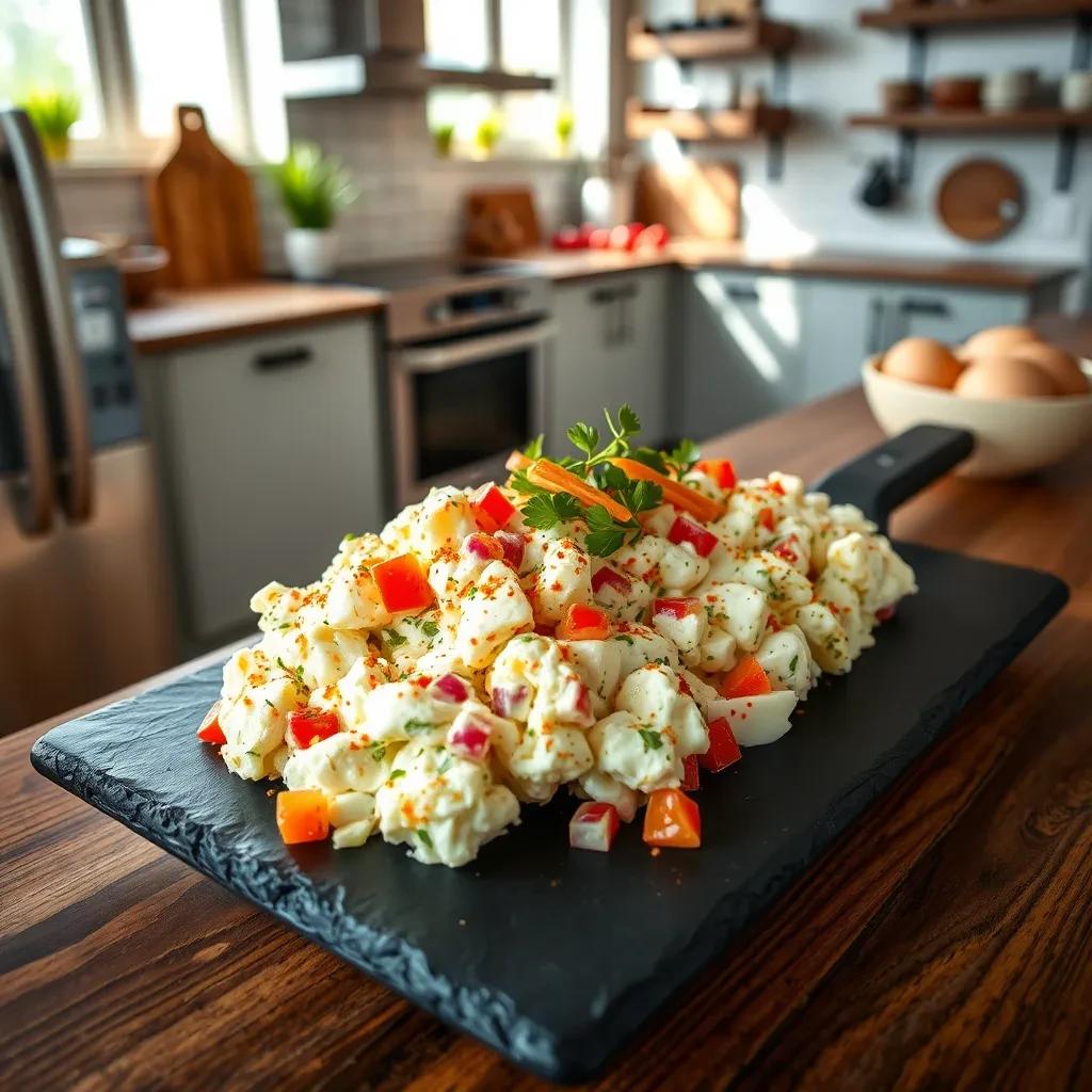 Zesty Egg Salad recipe