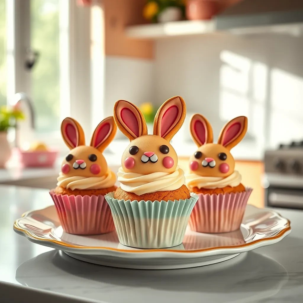 Adorable Bunny Cupcakes recipe