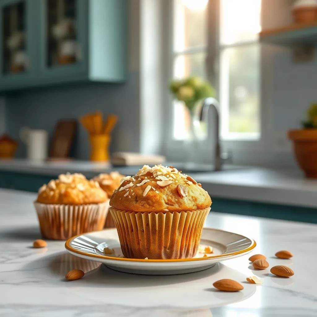 Coconut Almond Muffins recipe