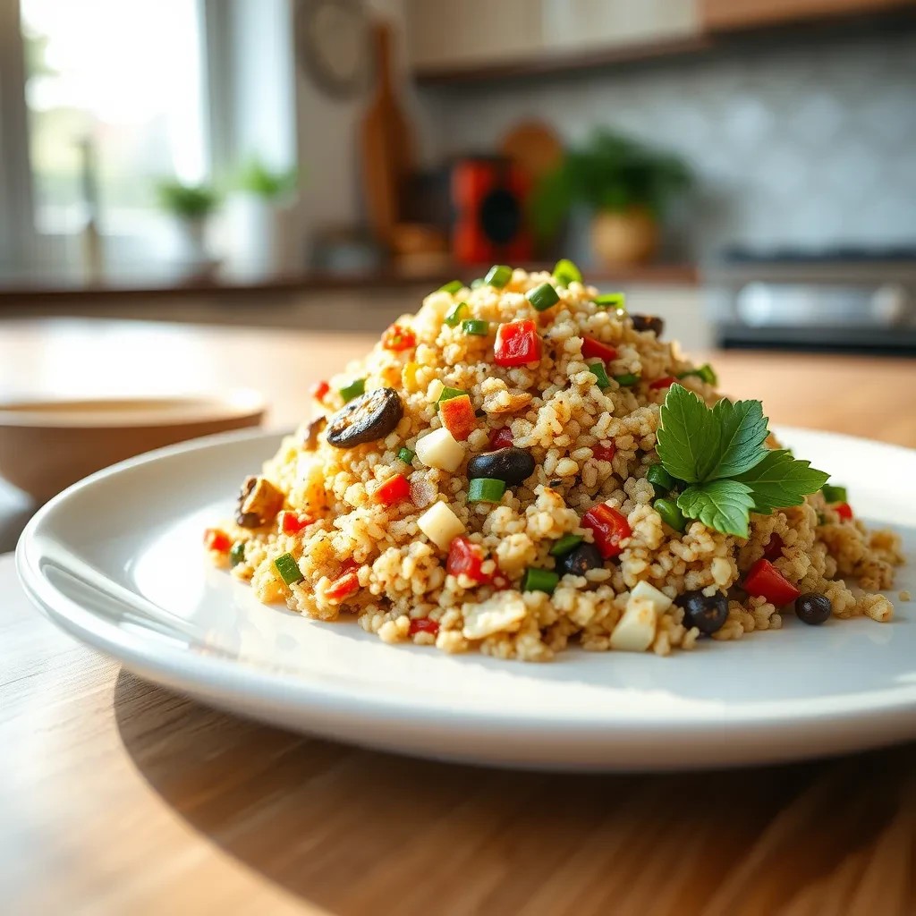 Quinoa Salad with Asian Flavors recipe