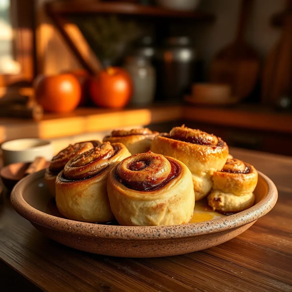 Cinnamon Roll Baked Apples recipe