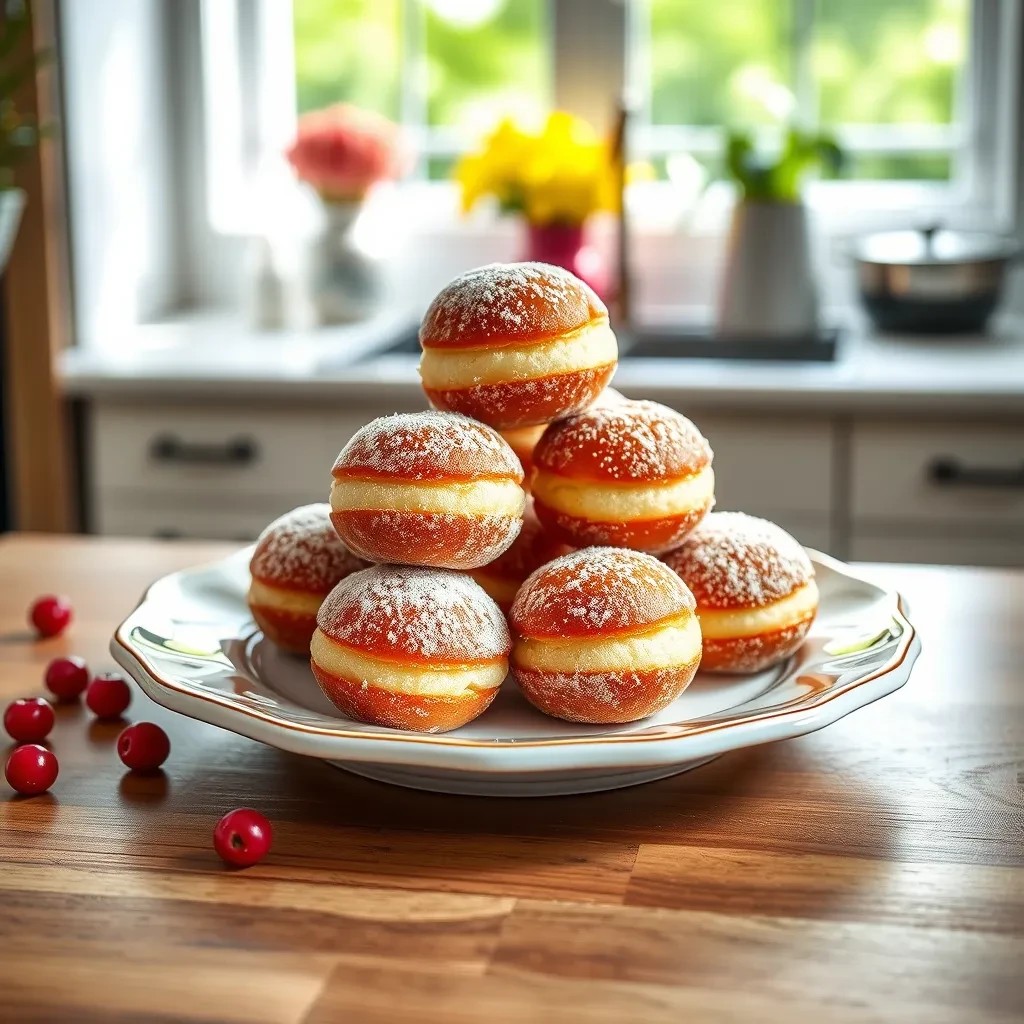 Baked Doughnut Puffs recipe