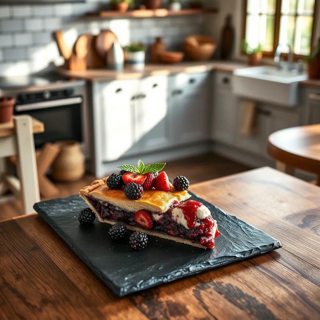 Blackberry Pie Delight recipe