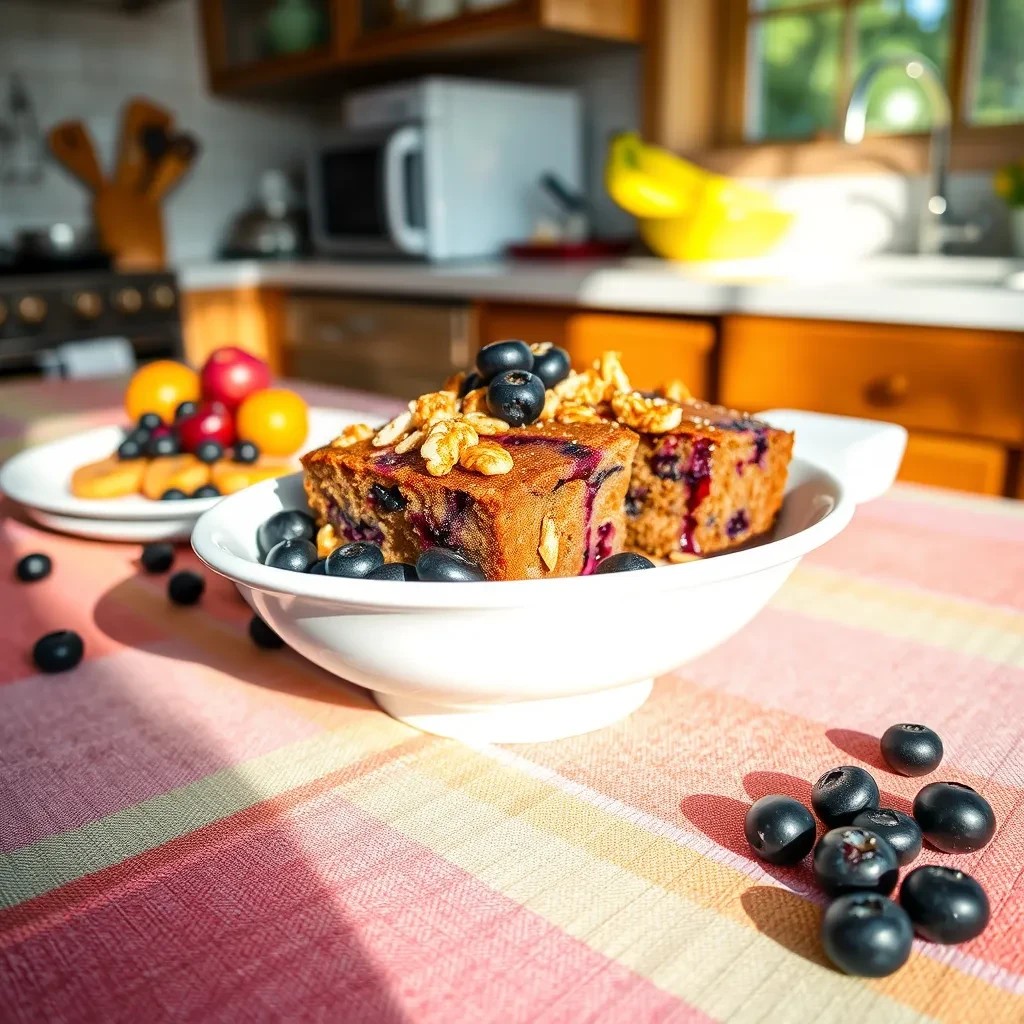 Blueberry Banana Nut Bread Delight recipe