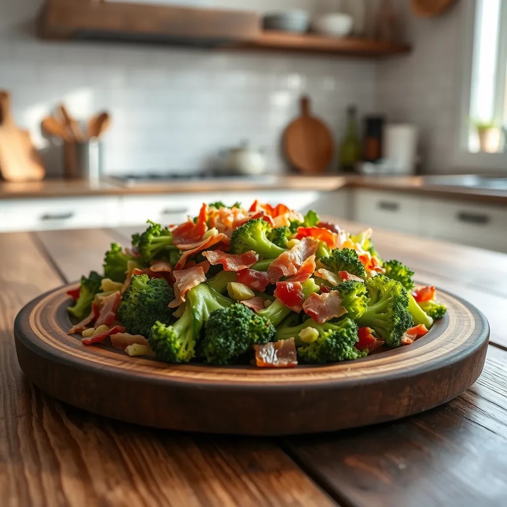 Broccoli Bacon Salad recipe