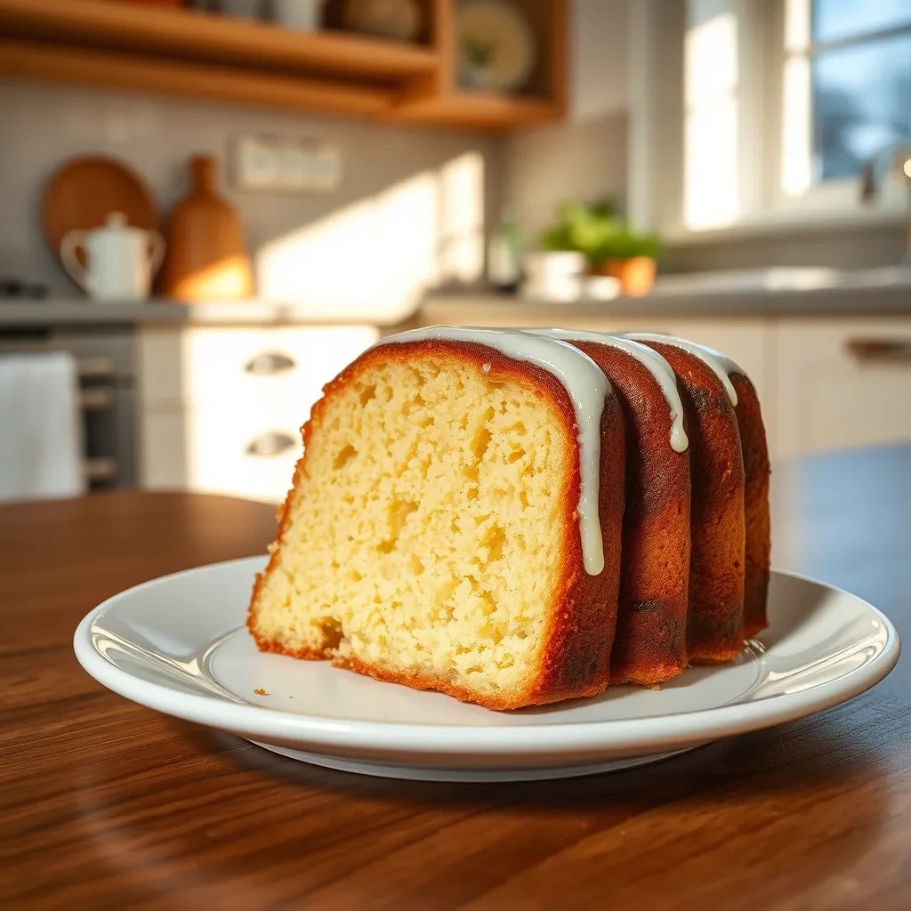 Buttermilk Pound Cake recipe