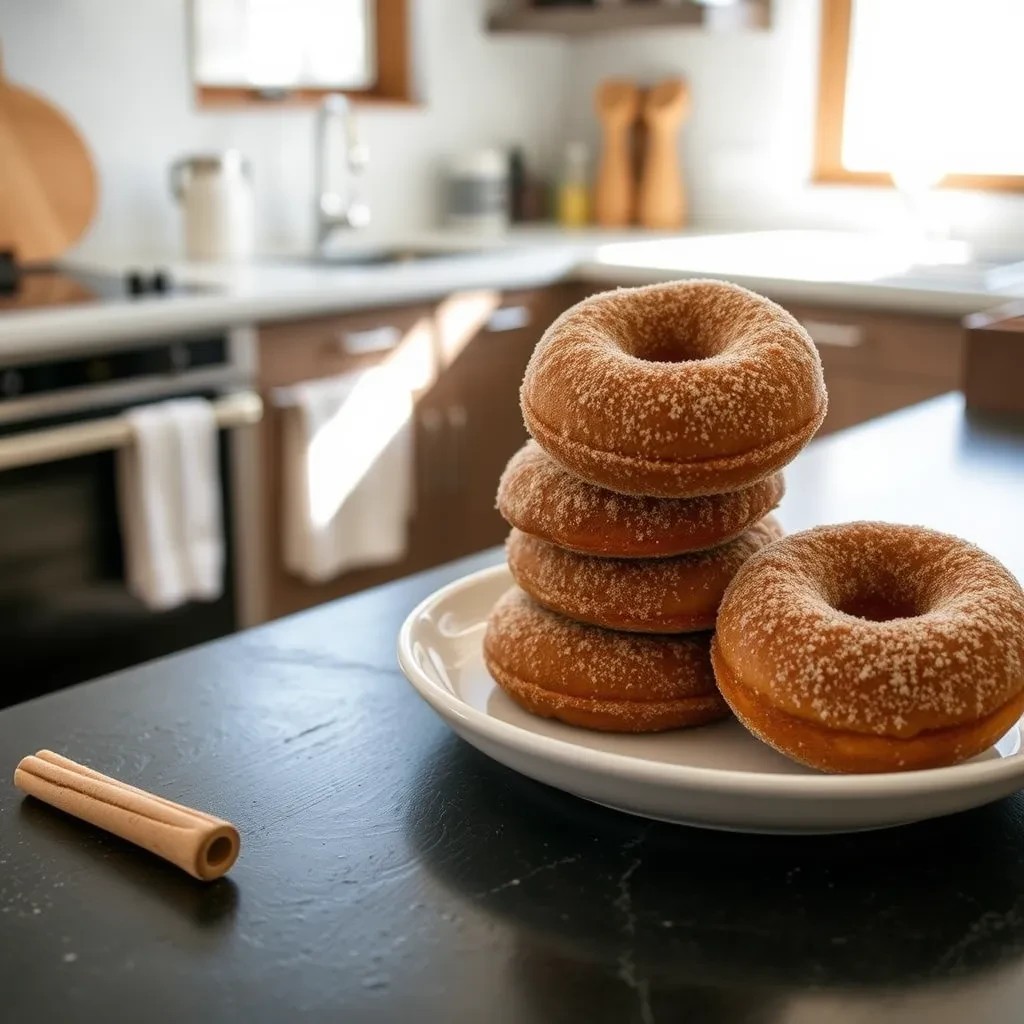 Campfire Cinnamon Sugar Donuts recipe