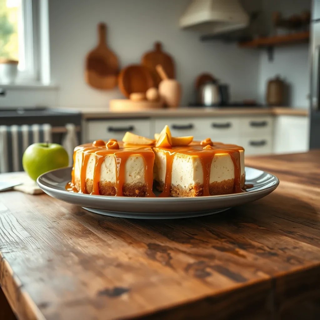 Caramel Apple Cheesecake Delight recipe