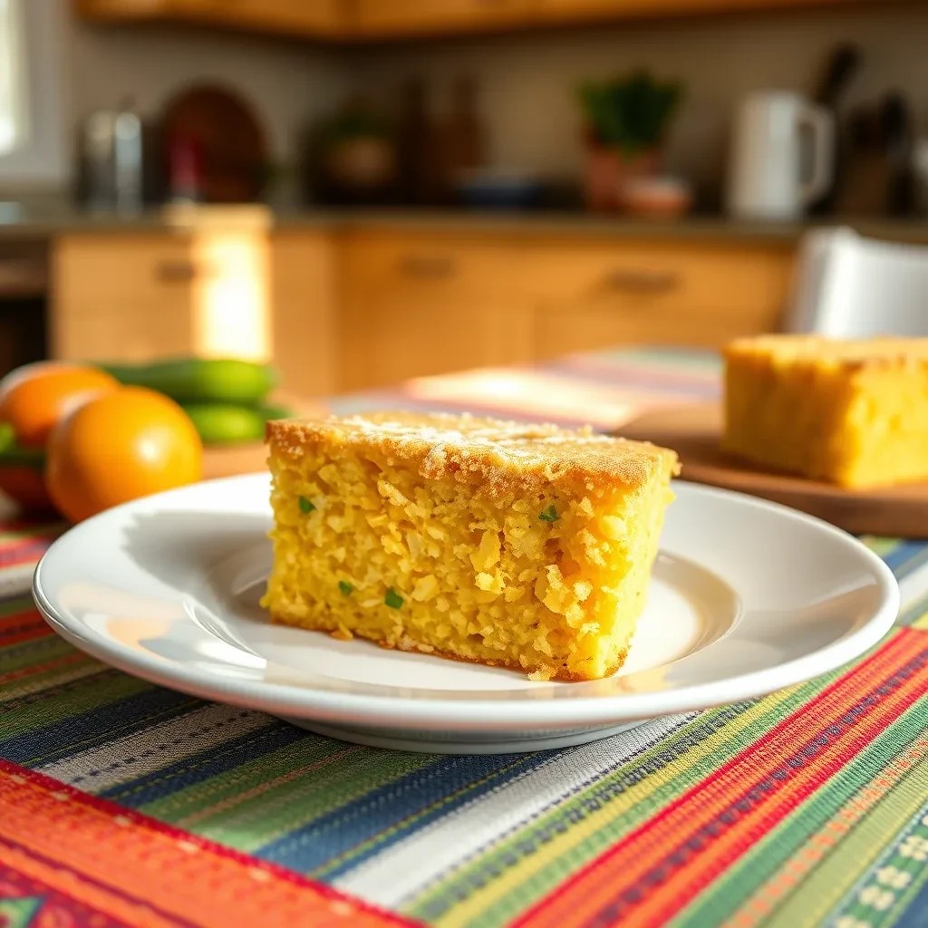 Cayman Coconut Cornbread recipe