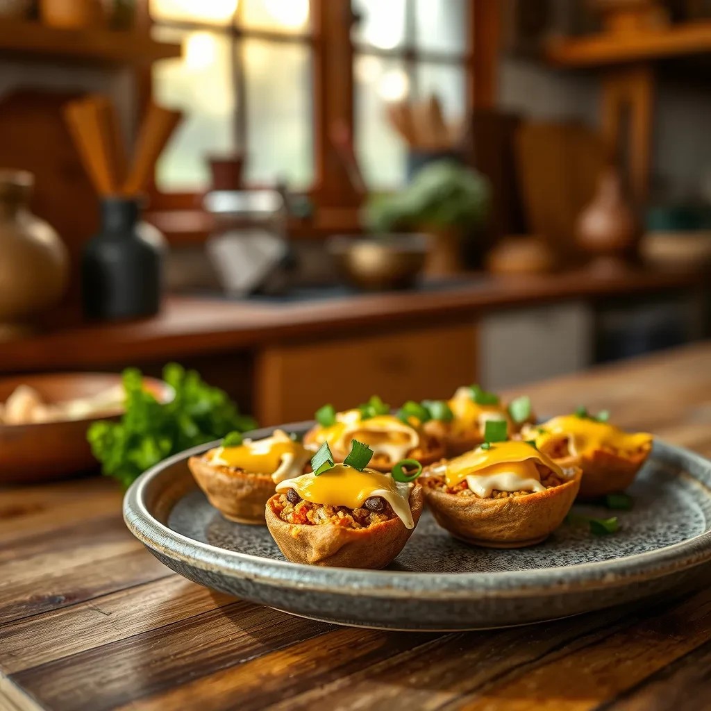 Cheesy Taco Bites recipe