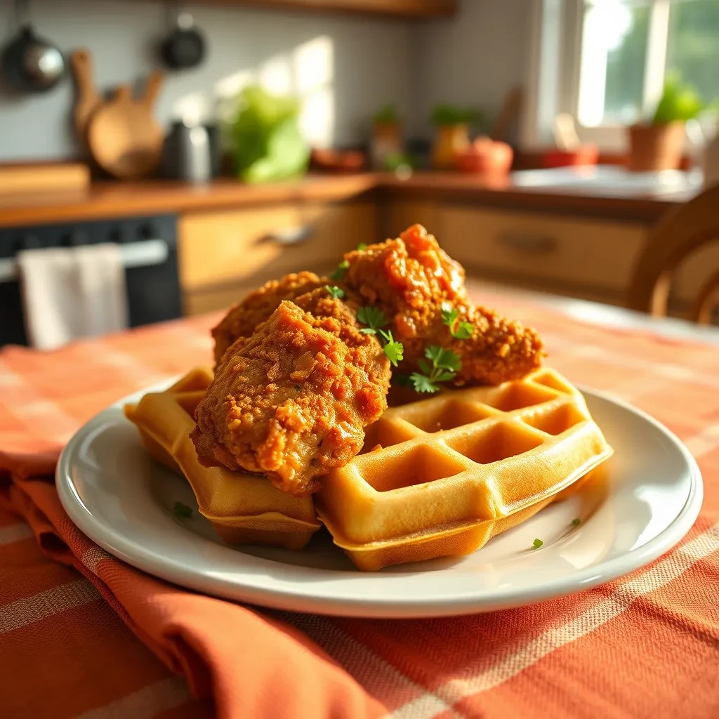 Chicken and Waffles recipe