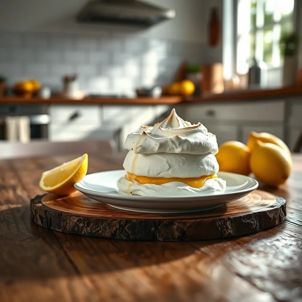 Chilled Lemon Meringue Delight recipe