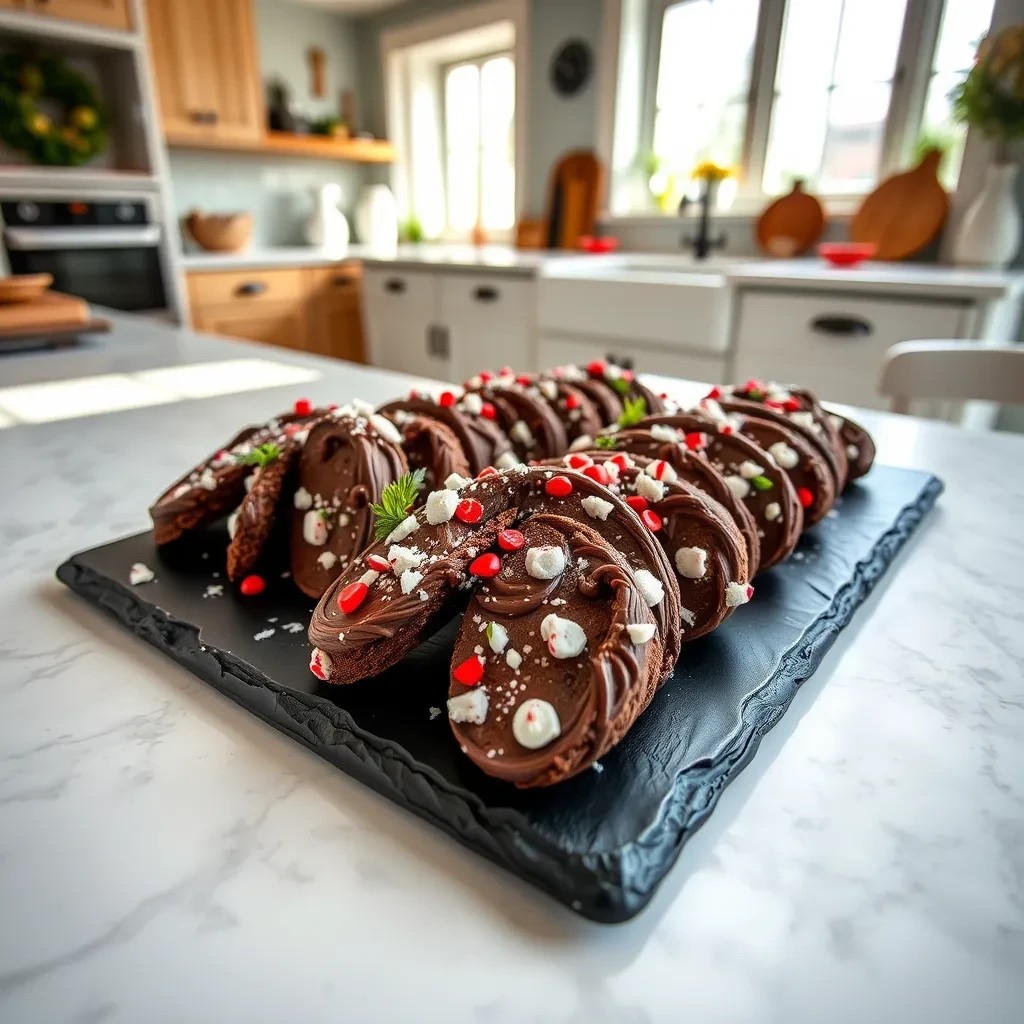 Chocolate Peppermint Biscotti recipe