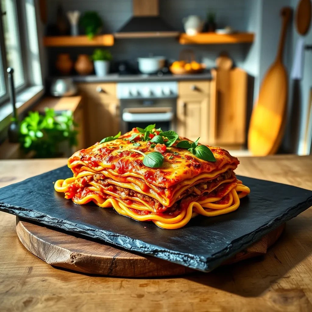 Classic Lasagna Bolognese recipe