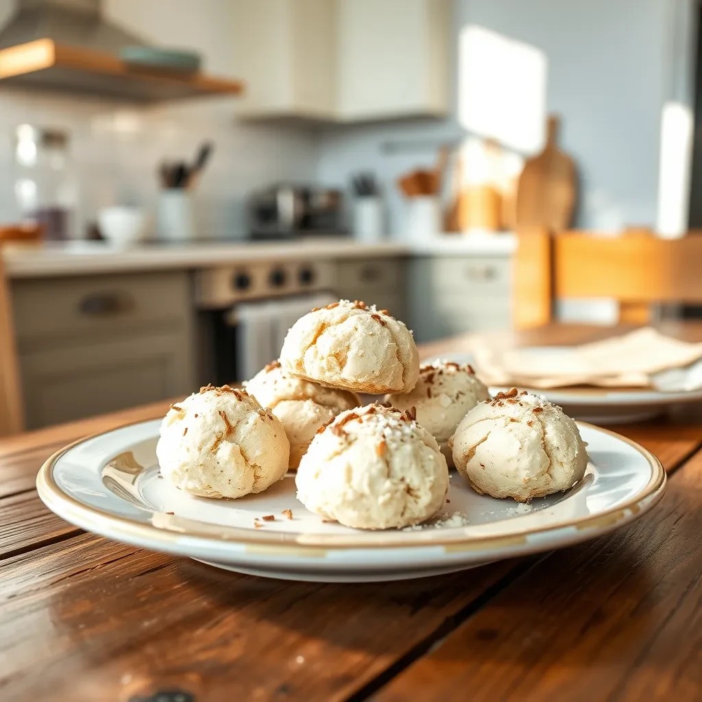 Coconut Cocoa Macaroons recipe