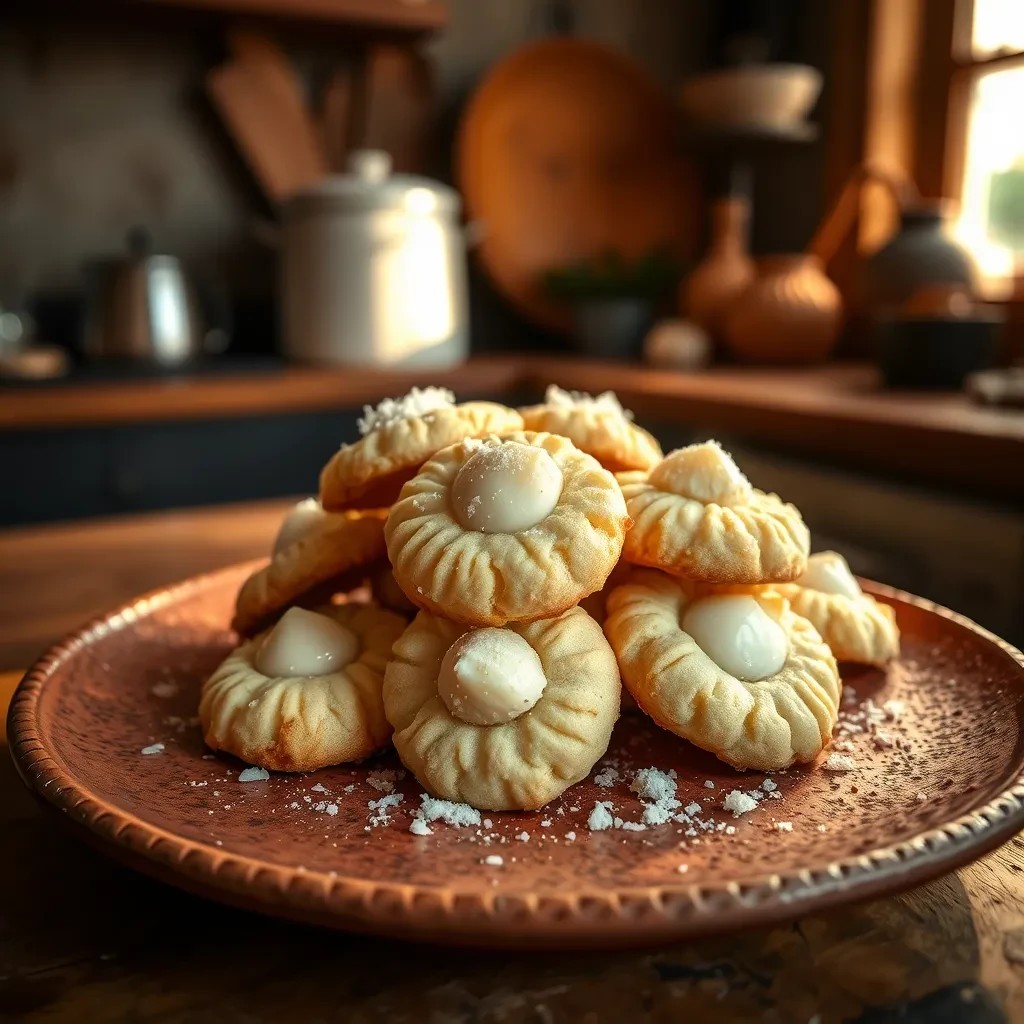 Coconut Drop Sugar Cookies recipe