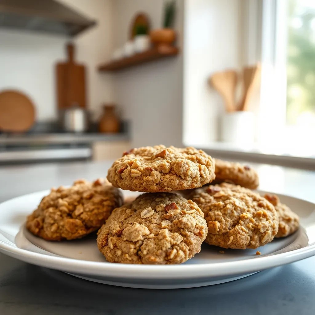 Coconut Ginger Oatmeal Cookies recipe