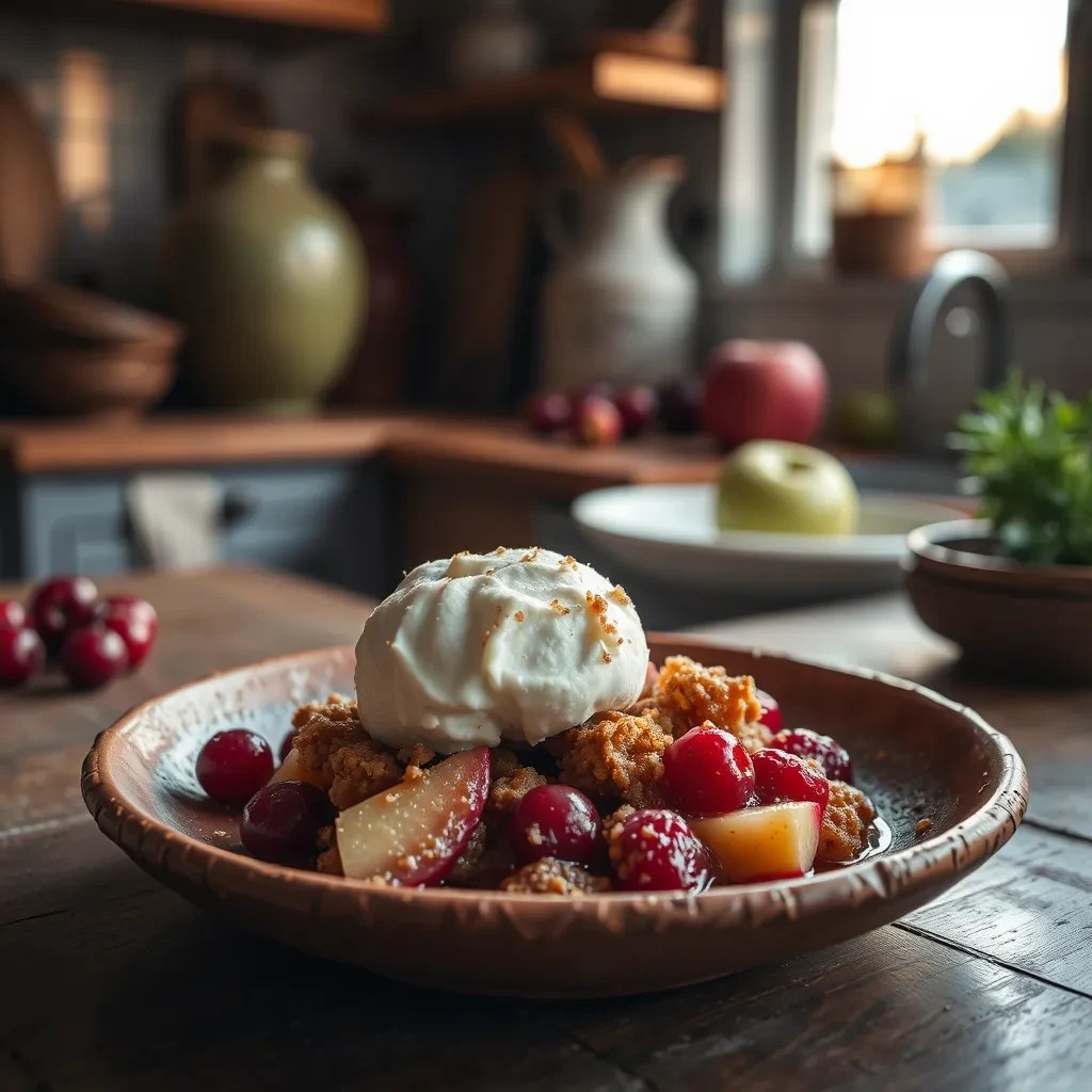 Cranberry-Apple Crisp Delight recipe