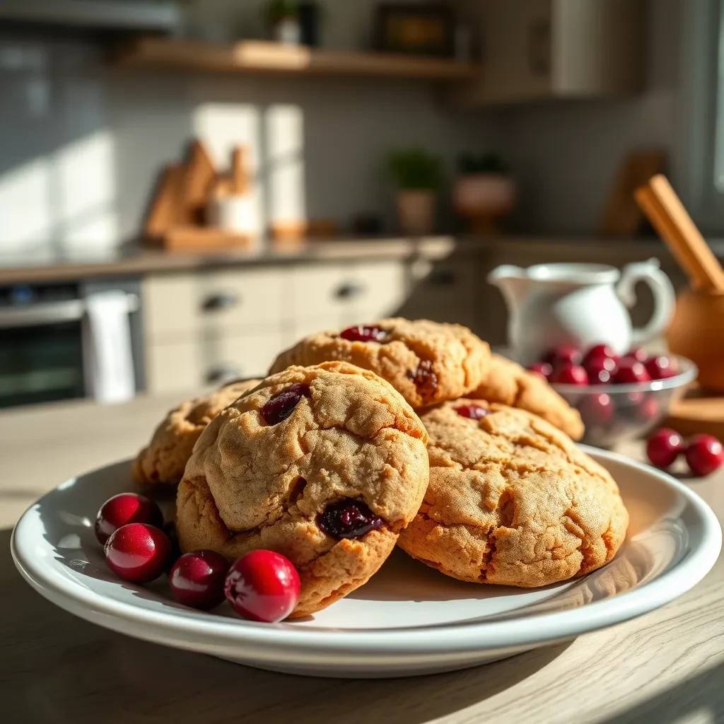 Cranberry Cinnamon Delight Cookies recipe