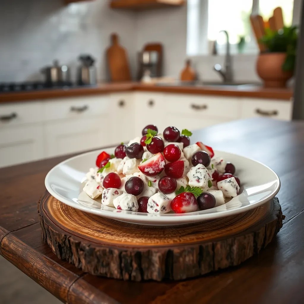 Cranberry Fluff Salad recipe